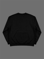 Black Embroidery Crewneck