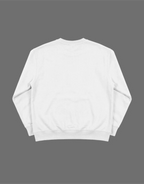 White Embroidery Crewneck