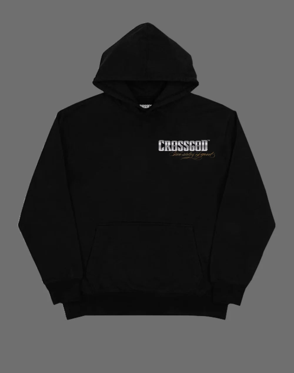 Faces of Good hoodie Black