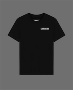 Embriodery Black Tee