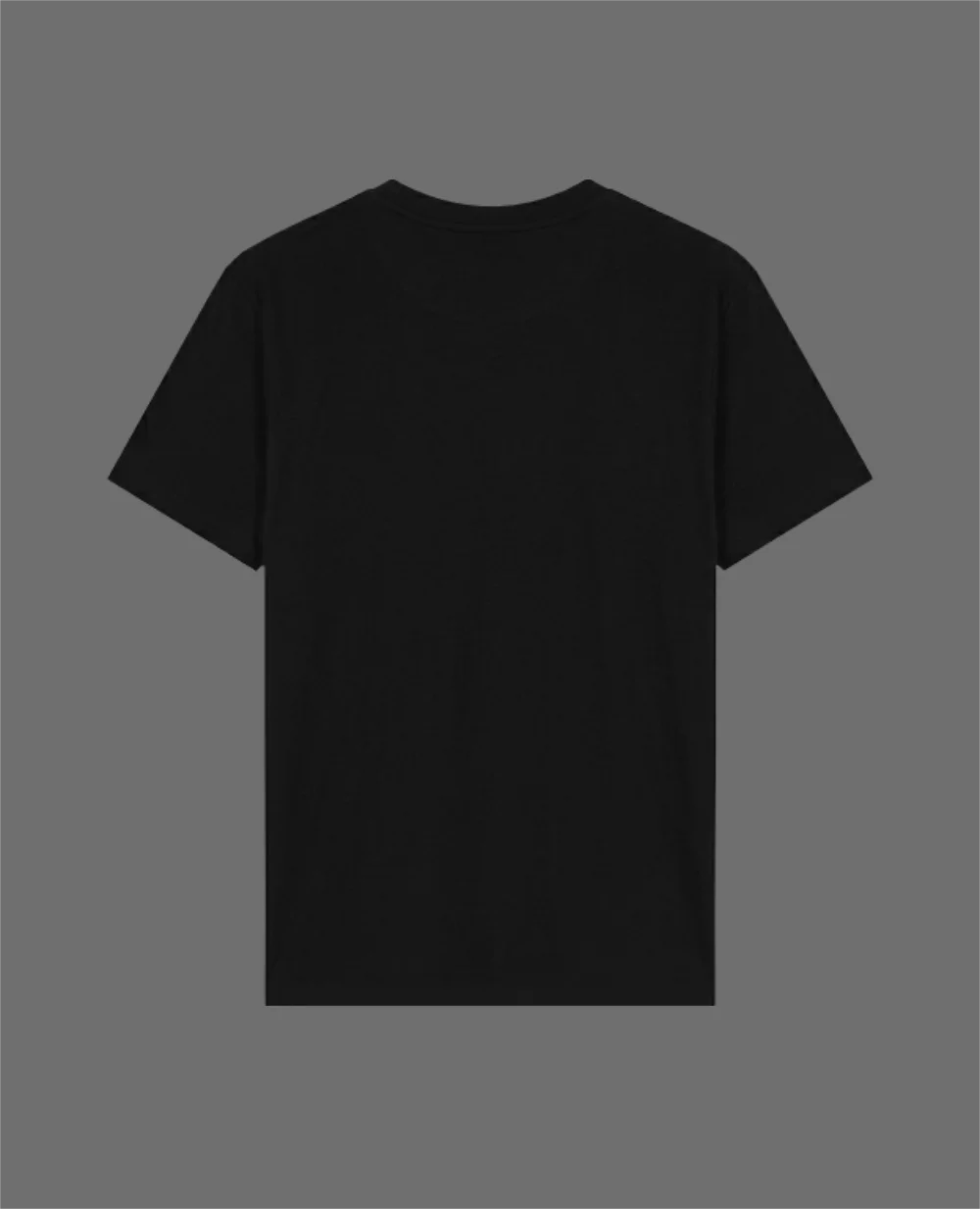 Black Embroidery Tee