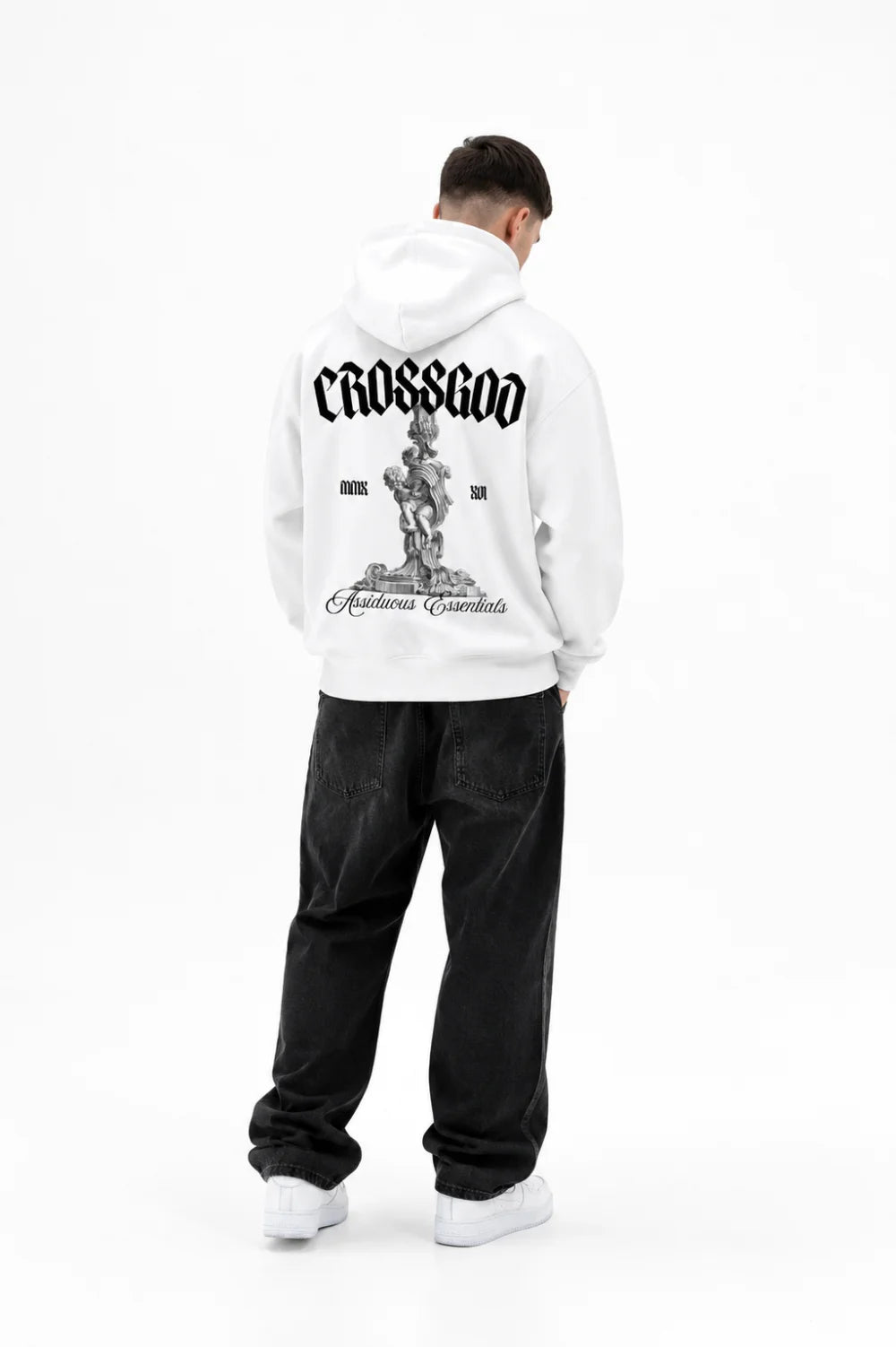 Pillar White Hoodie