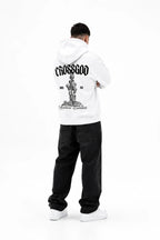 Pillar White Hoodie