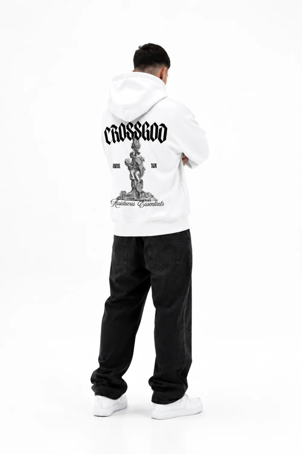 Pillar White Hoodie