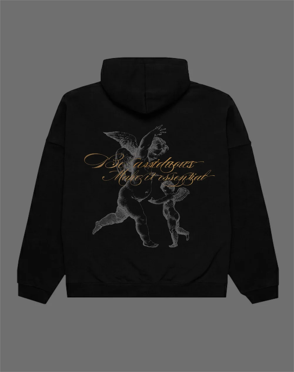 Faces of Good hoodie Black