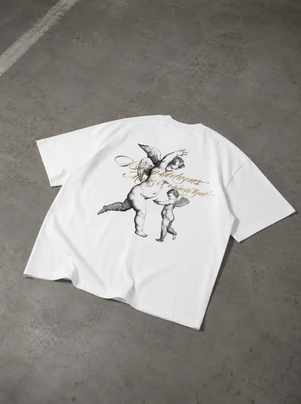 Faces of Good Tee White