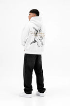 Faces of Good Hoodie White