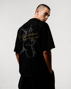 Faces of good Tee Black